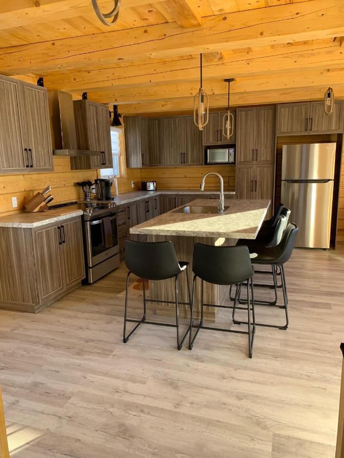 Chalets Domaine Otis Saint-Félix-d'Otis エクステリア 写真