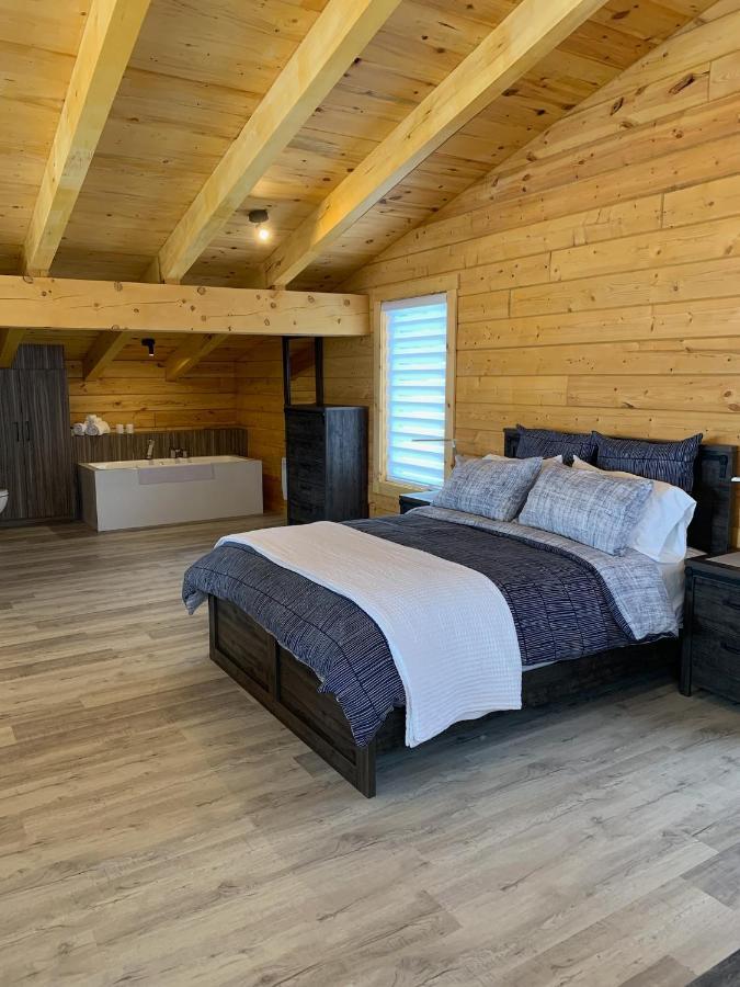 Chalets Domaine Otis Saint-Félix-d'Otis エクステリア 写真