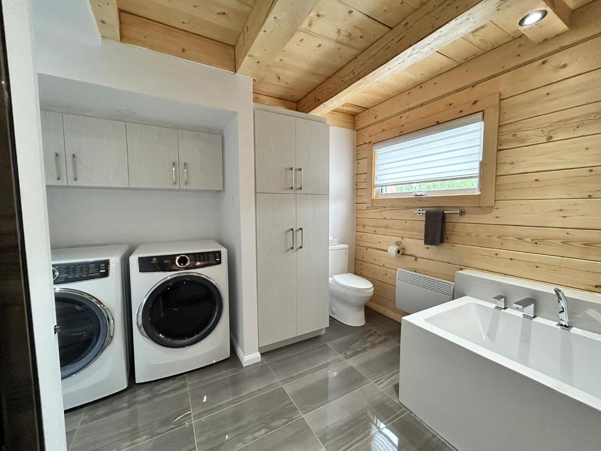 Chalets Domaine Otis Saint-Félix-d'Otis エクステリア 写真