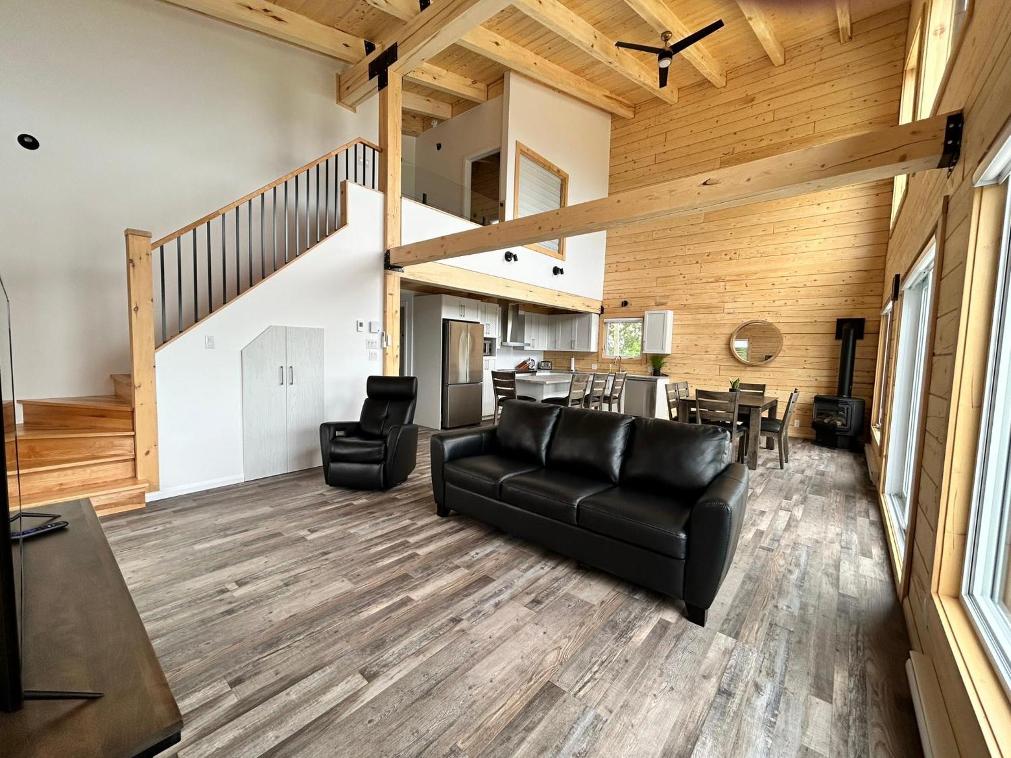 Chalets Domaine Otis Saint-Félix-d'Otis エクステリア 写真