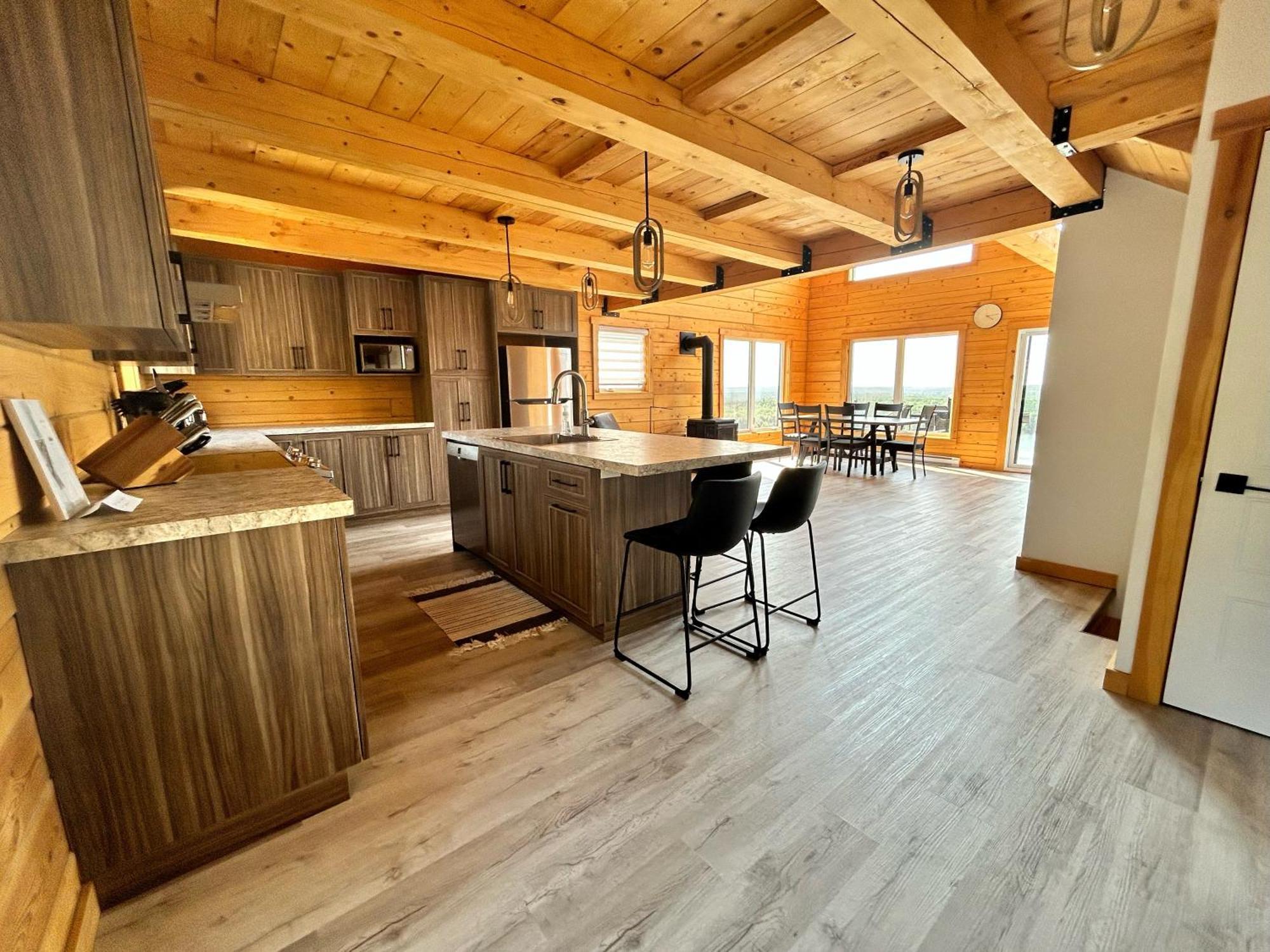Chalets Domaine Otis Saint-Félix-d'Otis エクステリア 写真